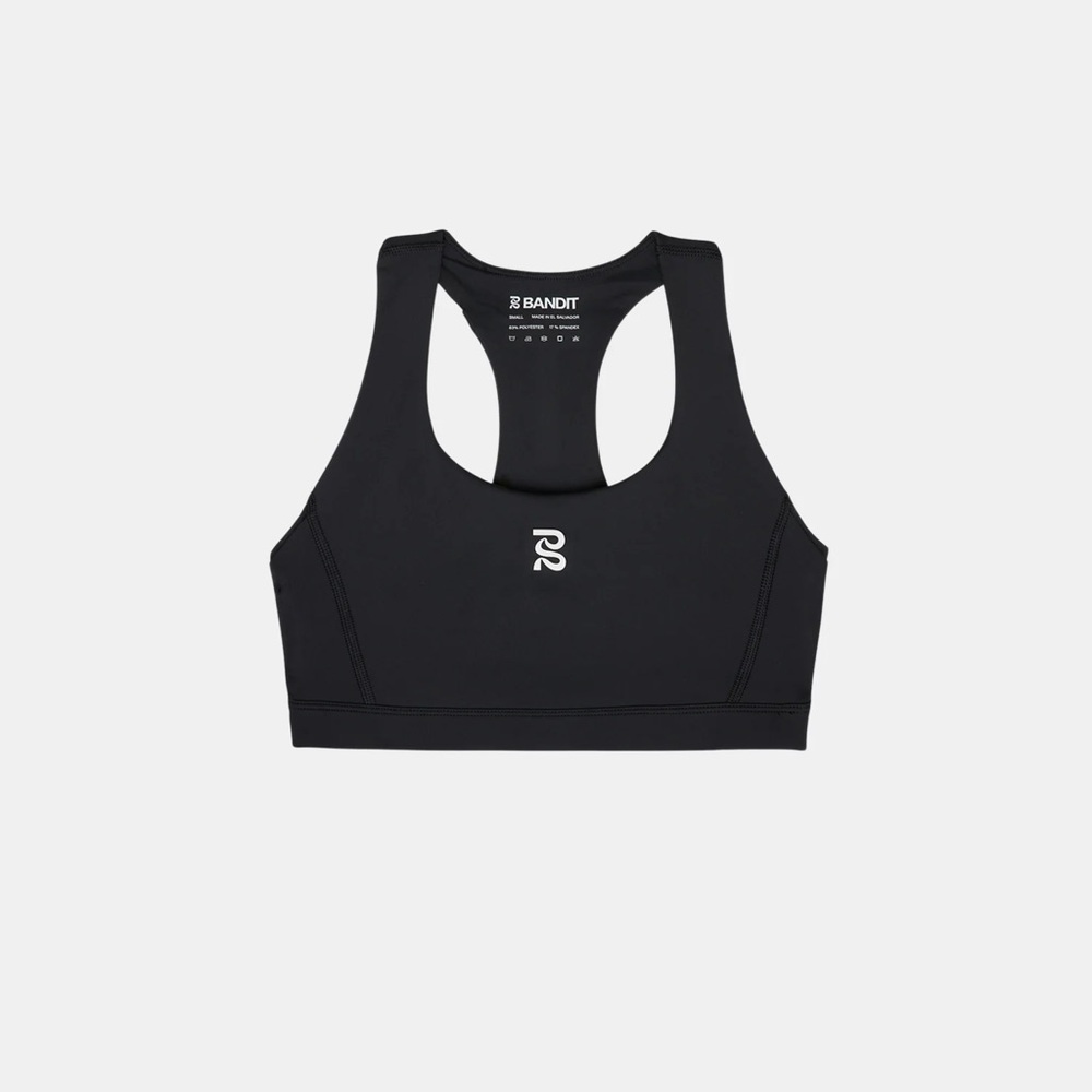 STAMINA™ SCOOP NECK RUN BRA - BLACK SIZE L